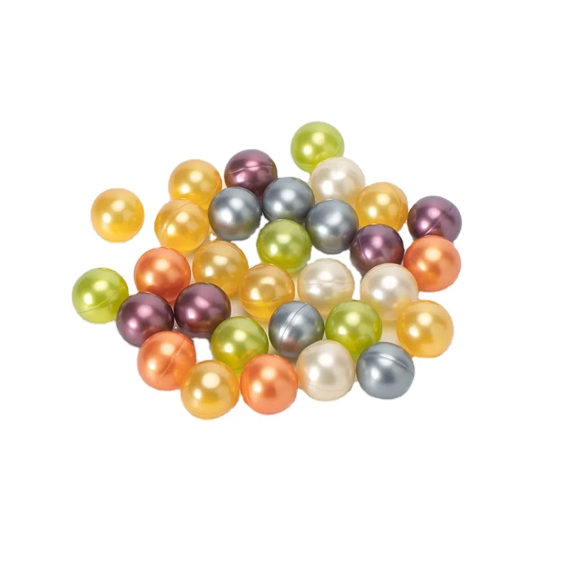 Wholesale Private Label 4g  Round Bath Oil Pearls Jasmine Fragrance SPA Different Shape Bath Oil Pearls