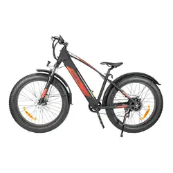 Eleglide Best List Tankroll 26 Inch Fat Tire Dirt Electric Bicycle 48V 500W Powerful Brushless Motor Mountain E Bike