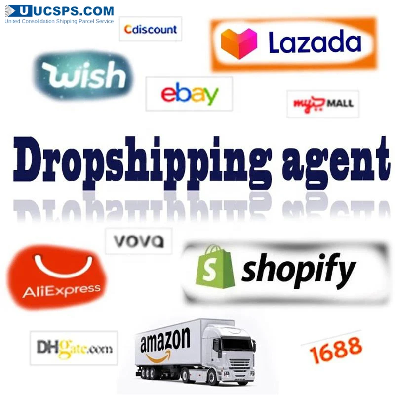 Shopify Dropshipping Agent Fast Shipping to US/AU/EU Worldwide Sourcing 1688 Supplier Door to Door Dropshipping with Low Rate