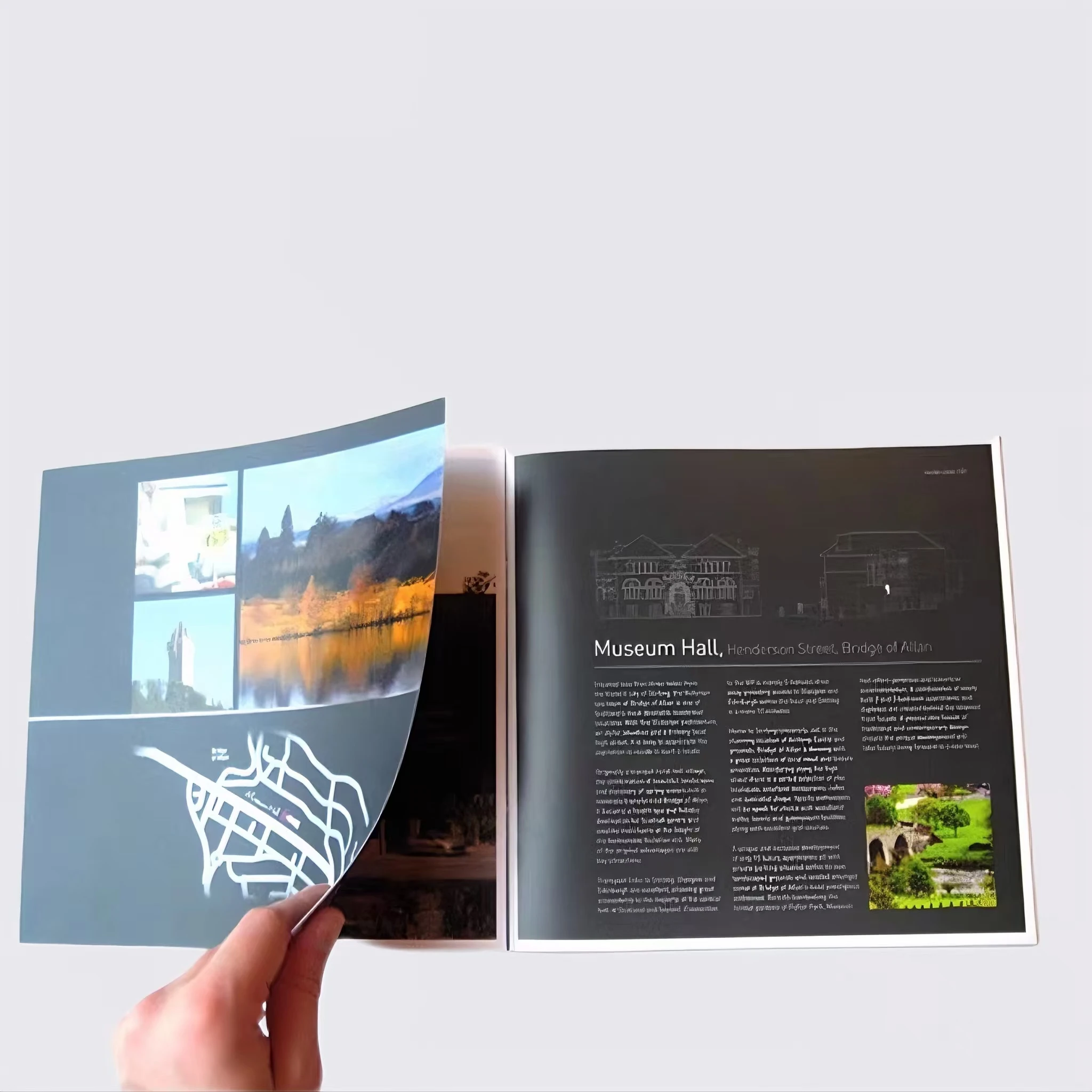 Custom Free Samples Printing Luxury Leaflet Fold Flyers Brochure Booklet Instruction Manual