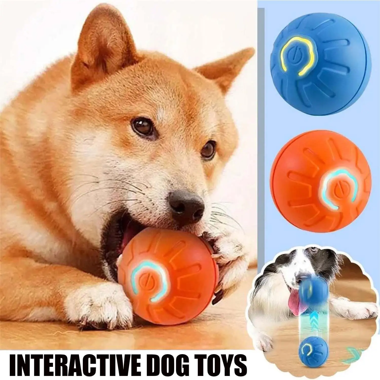 New Design Smart Gravity Ball Dog Toy Ball Electronic Tough Dog Toys Interactive Pet Ball Toys for the Dog