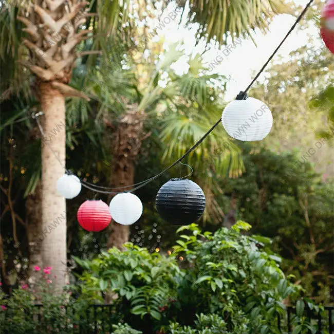 
Chinese Round Custom Different Size Party Wedding Decorations Holiday Paper Lantern 