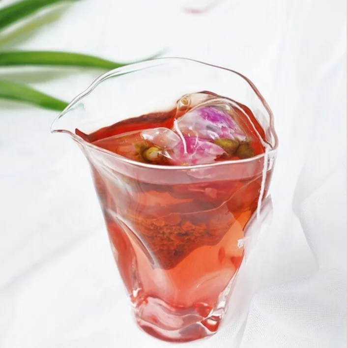 Duoyue individual packing 12 bags No additives dried rose Luoshen Flower Tea fragrans osmanthus Rose roselle scented tea bag