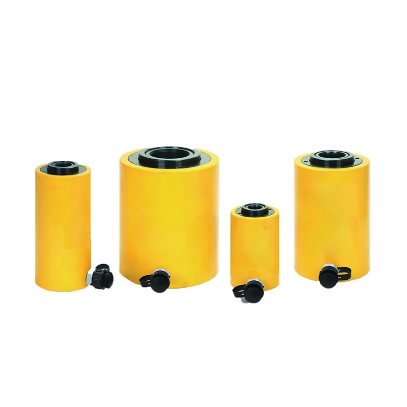 30 ton high pressure single acting  hollow hydraulic cylinder