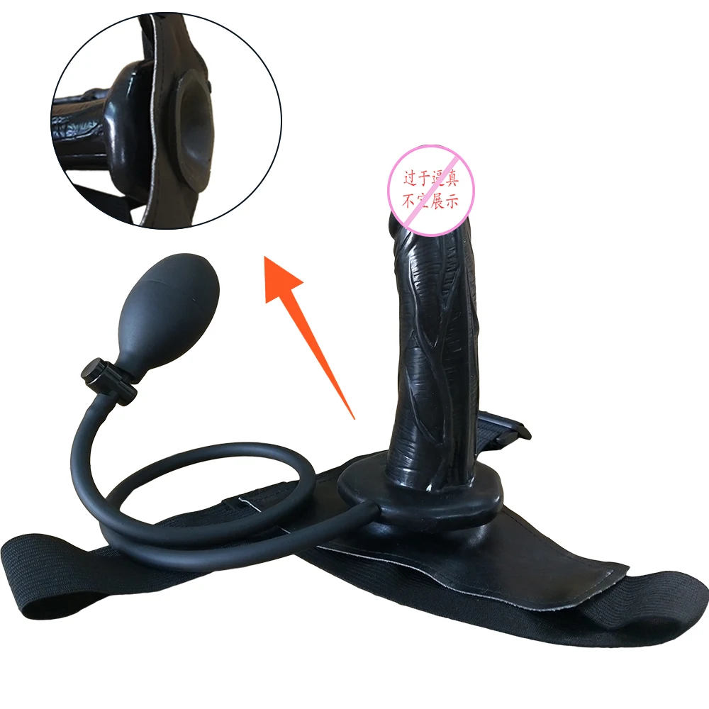 Extreme Mega Inflatable Ass Blaster Pump Up TPE Dildo