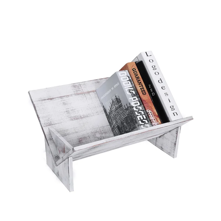 Multipurpose Rustic Vintage Book Shelf Office Composite Desktop Bookshelf Organizer