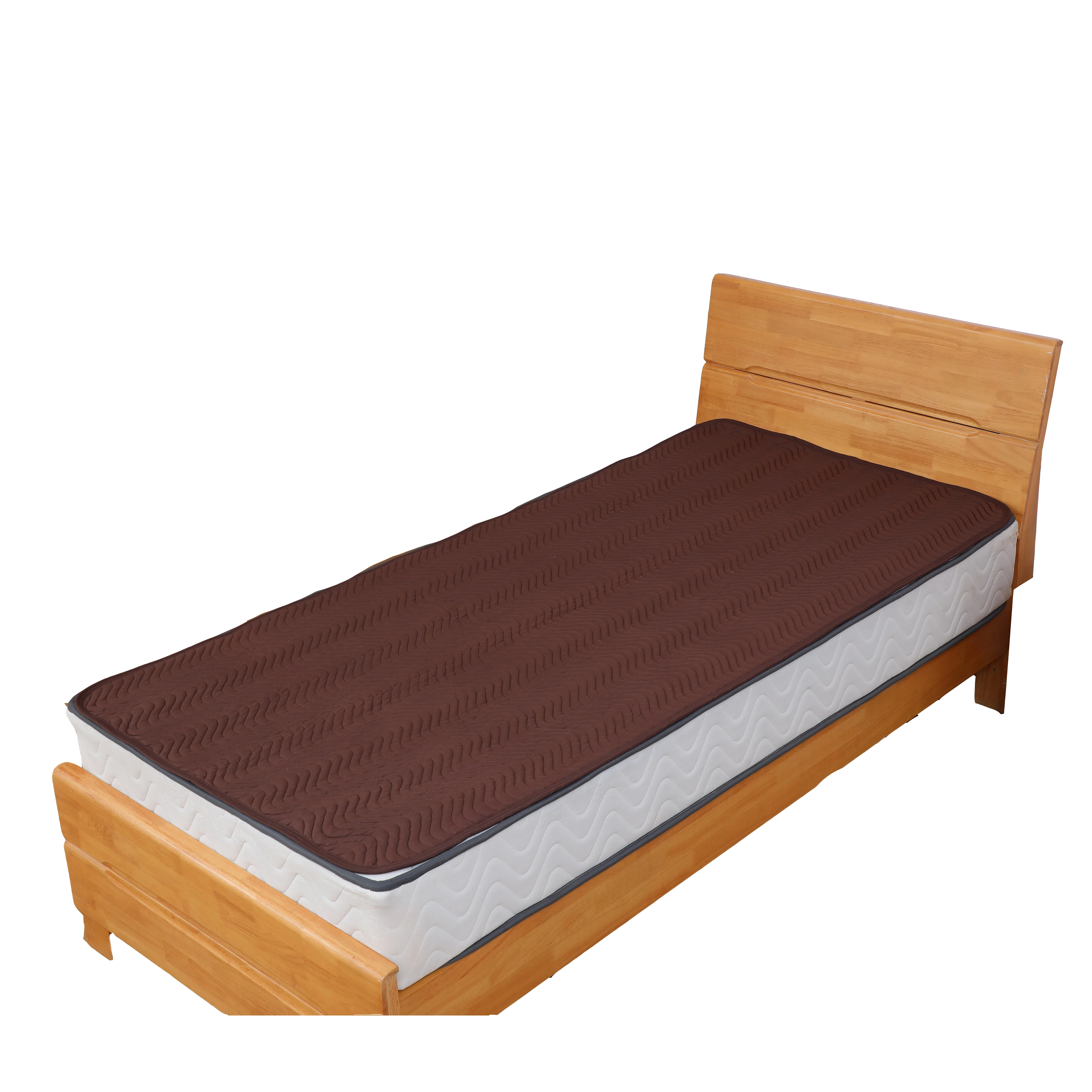 Wholesale Custom Thin Polyester Quilted Mattress Protector Bed Topper Bedroom Dorm Room 140*190cm