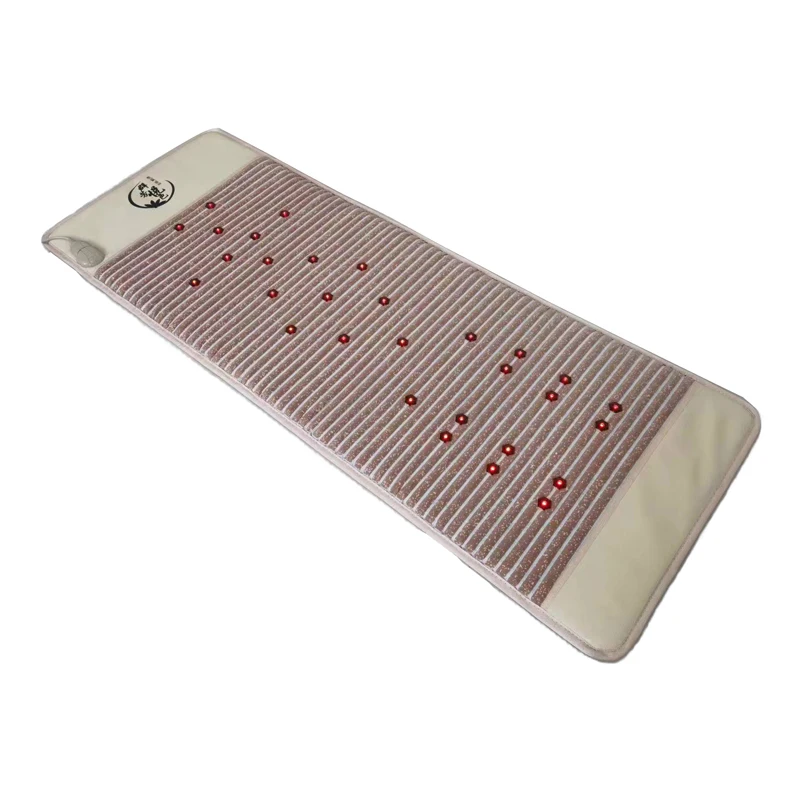 Salute Master MS-9000 New Chakra Amethyst Crystal Far Infrared PEMF Heating Mattress Bio Magnetic Photon Healing Chakra Mat