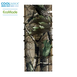 Custom wholesale coolmax seamless scarf cycling motorbike neck warmer bandana