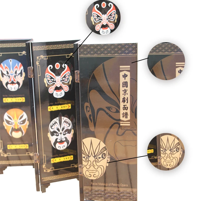 Chinese classical screen decoration, Peking Opera pattern, suit