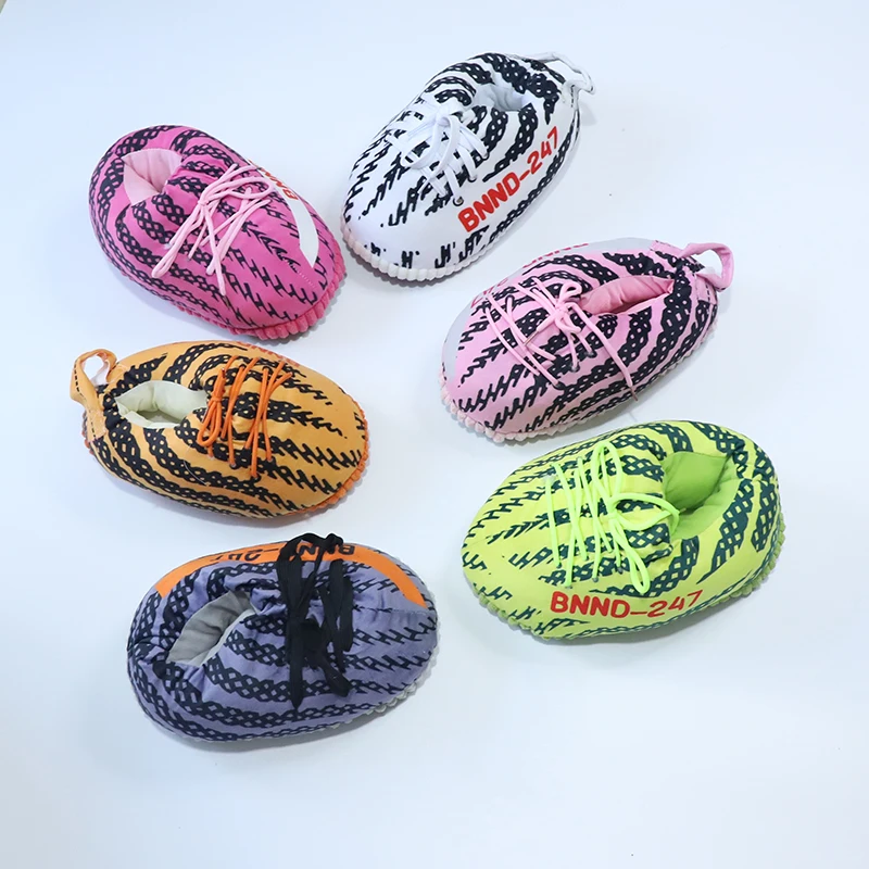 Fluffy House Home Shoes Yezzy Plush Slipper 2021 Pantoufle En Peluche Men Zapatillas Deportivas De Felpa Oversized Women Sponge