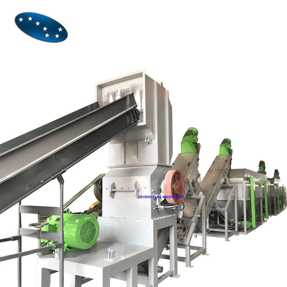 Отходы Pp Pe переработанные Ldpe Hdpe пластиковые стиральные машины оборудование для линии
