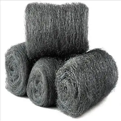 China hot sale Steel wool scrubber polishing pad steel scourer pads