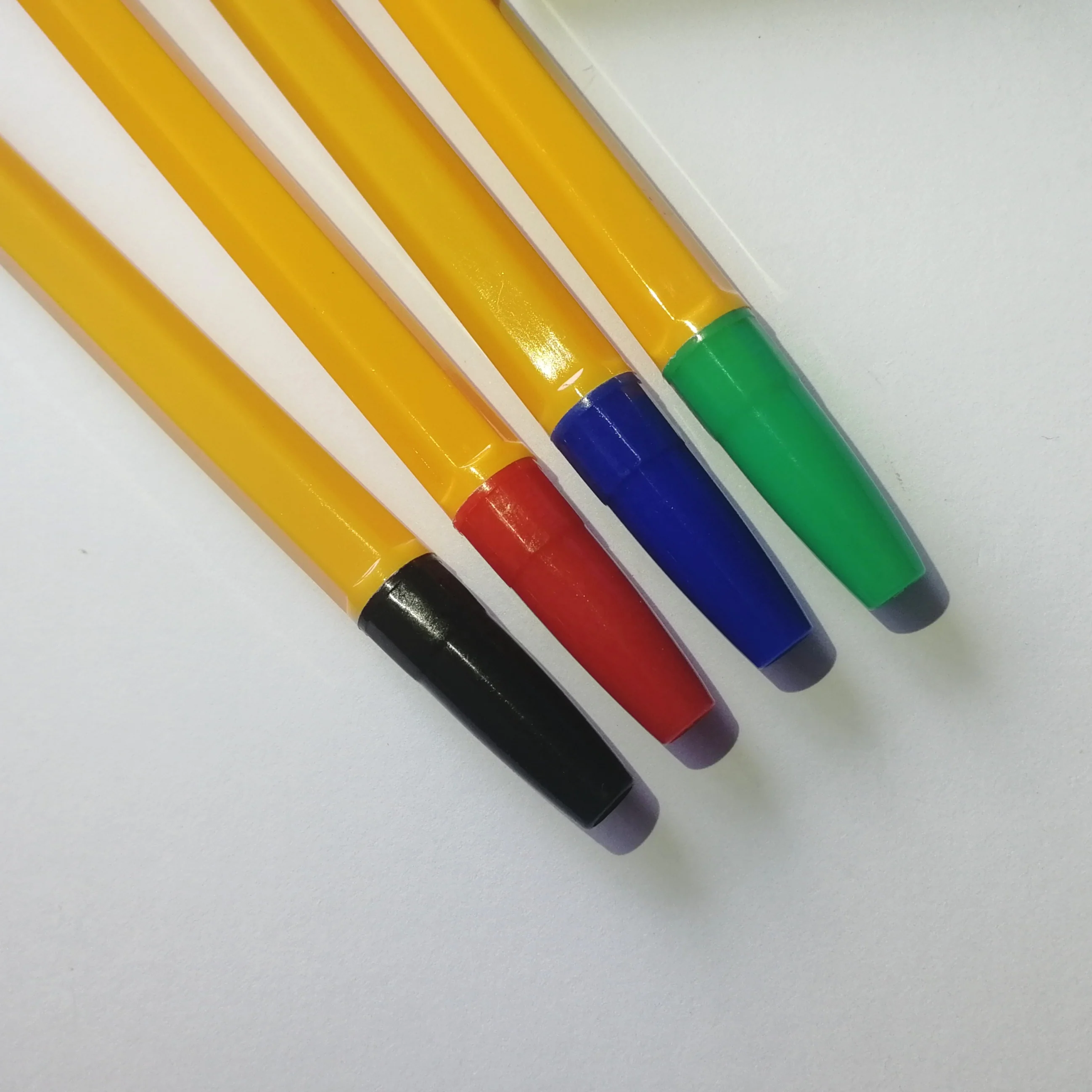 Good Quality Long Writing Promotional Plastic Stick Ball Point pens