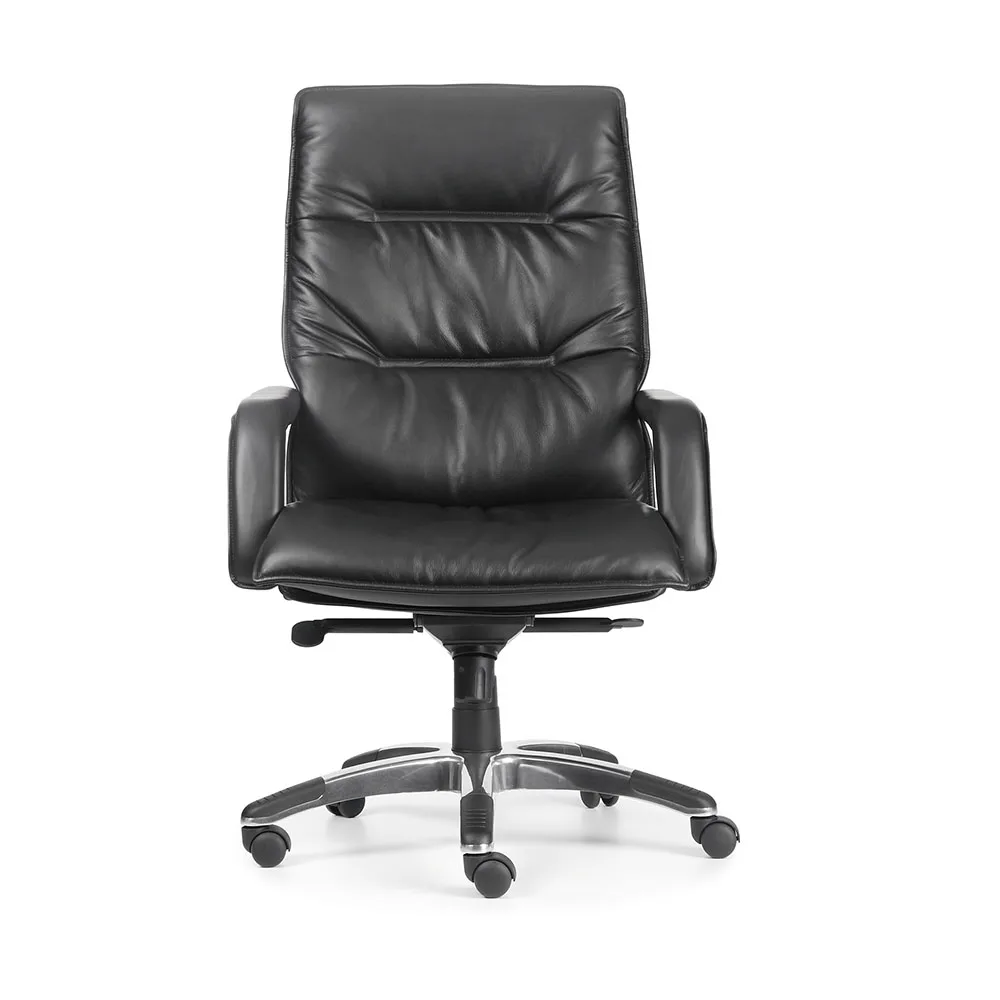 KL-E008 modern design office furniture high back genuine leather luxury office chair adjustable comfortable gaming chair