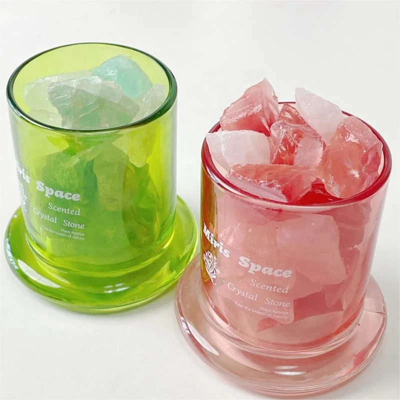 Private Label Fragrance Aroma Hotel Home Natural Crystal Rough Stone Decor Crystal Stones For Healing