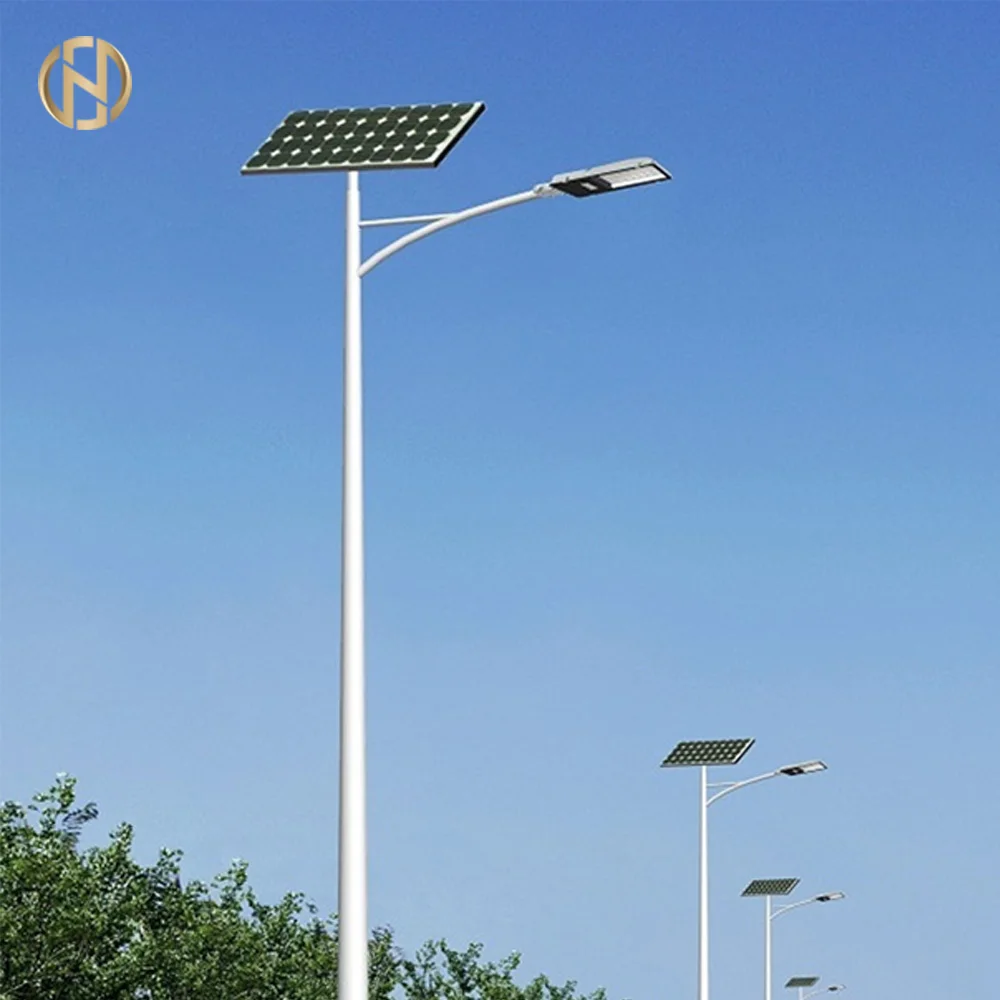 FUTAO Street Lighting Pole Single And Double Arms For Outdoor Use