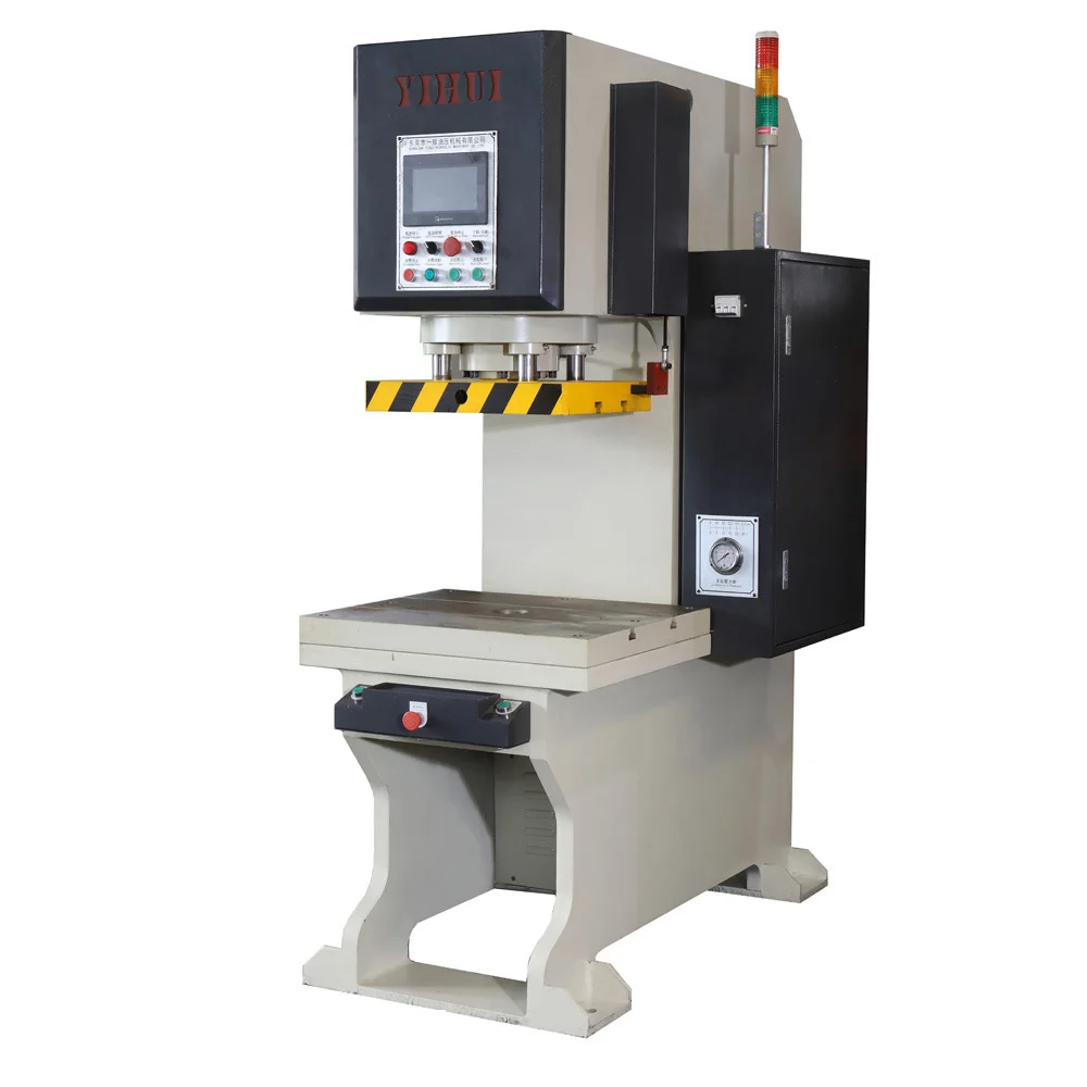 Servo  C Frame Single Action Hydraulic Press To Punch Rivet With Light  Duty
