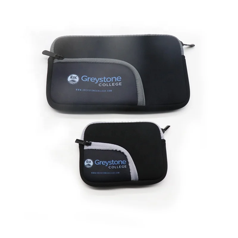 Custom Size Fashion  Neoprene Tablet Sleeves Neoprene Bag Sleeve Laptop Sleeve With Zipper