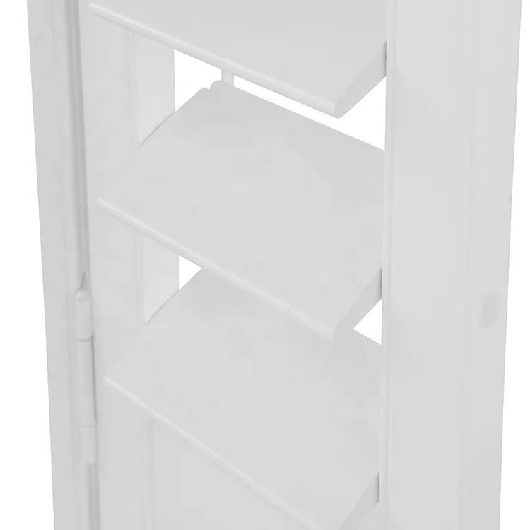 89mm Louver Faux Wood PVC Plantation Shutter China Factory Direct