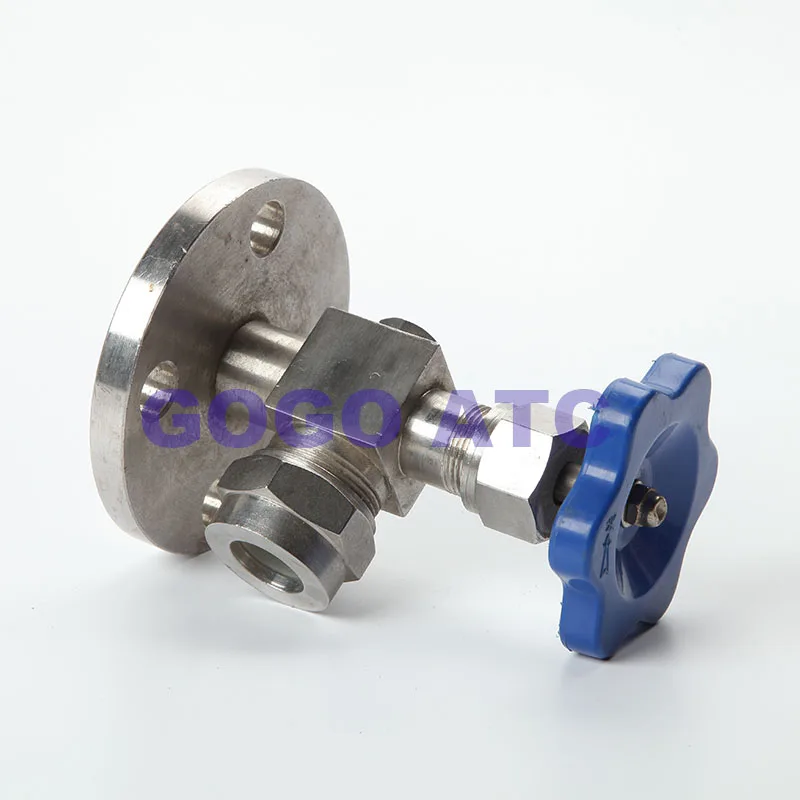 GOGO 304 stainless steel DN15-DN25 flangecock scale plate level gauge valve water level gauge valve JX29W/X49W-16P Ball valve