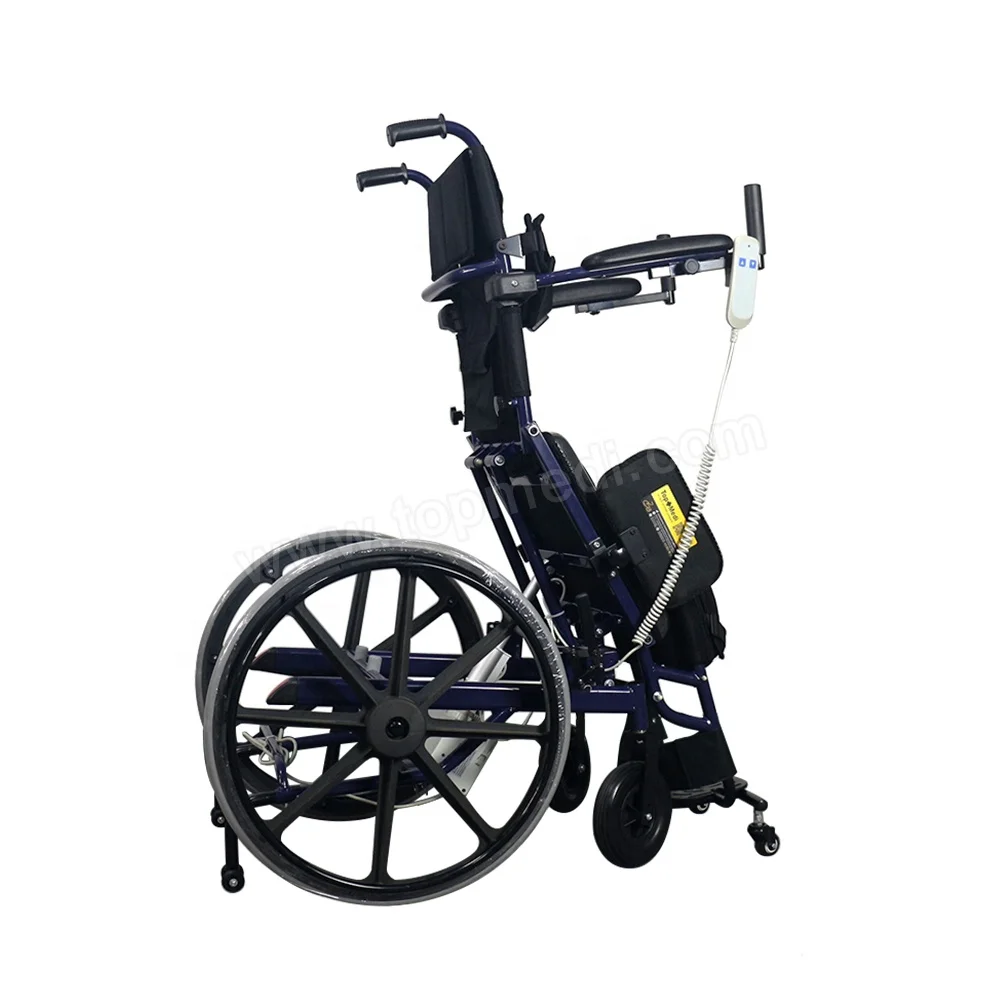 Quick Detachable Wheels Remote Control Electric Lifting Standing up Wheelchair