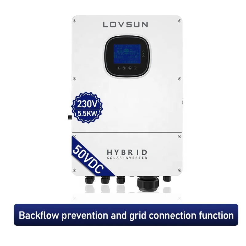 Lovsun Hybrid Inverter SEI-5.5K-S 5.5kw On Off Grid Inverter With Mppt Trackers