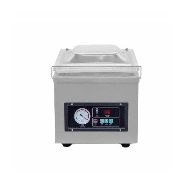 Dz-260 Automatic Single Chamber Automatic Vacuum Wrapping Machine 220v Vacuum Sealer Table Top Food Vacuum Packing Machine