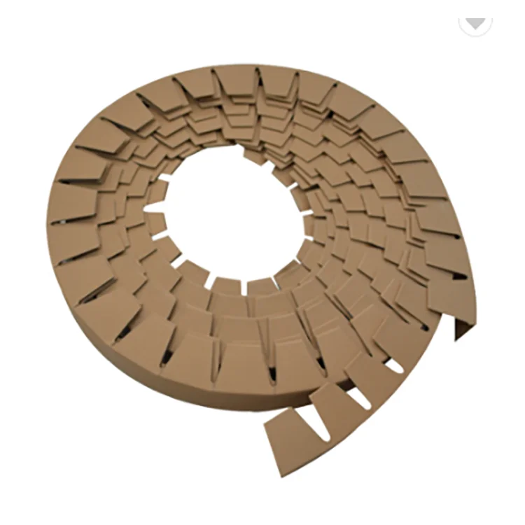 Fruit Packaging Paper Wrap Round Coil Edge Protector For Hot Promotion