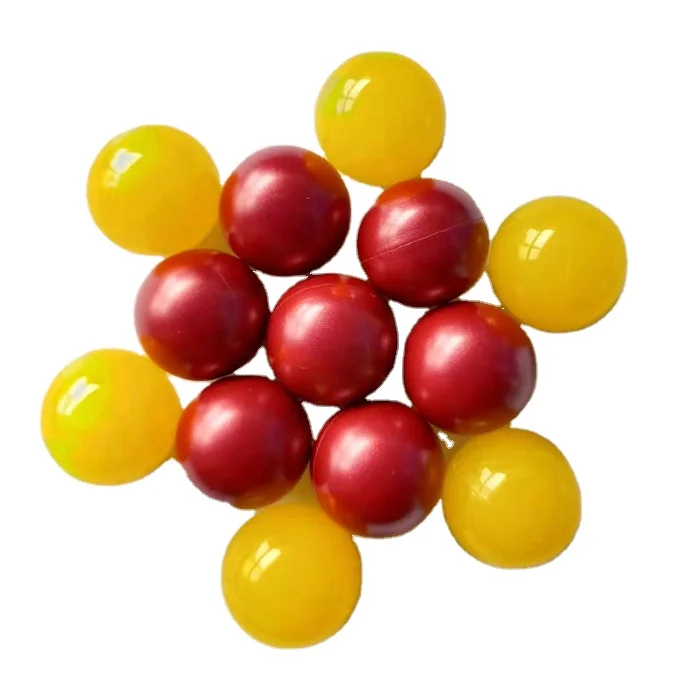 CS shooting game paintball 0.68 inch with high quality paint ball reusable paintball ball