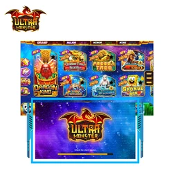 Hot Sale Arcade Ultra Monster Fish Shooting Game Online Fish Game Coin Operated Fishing Game Software
