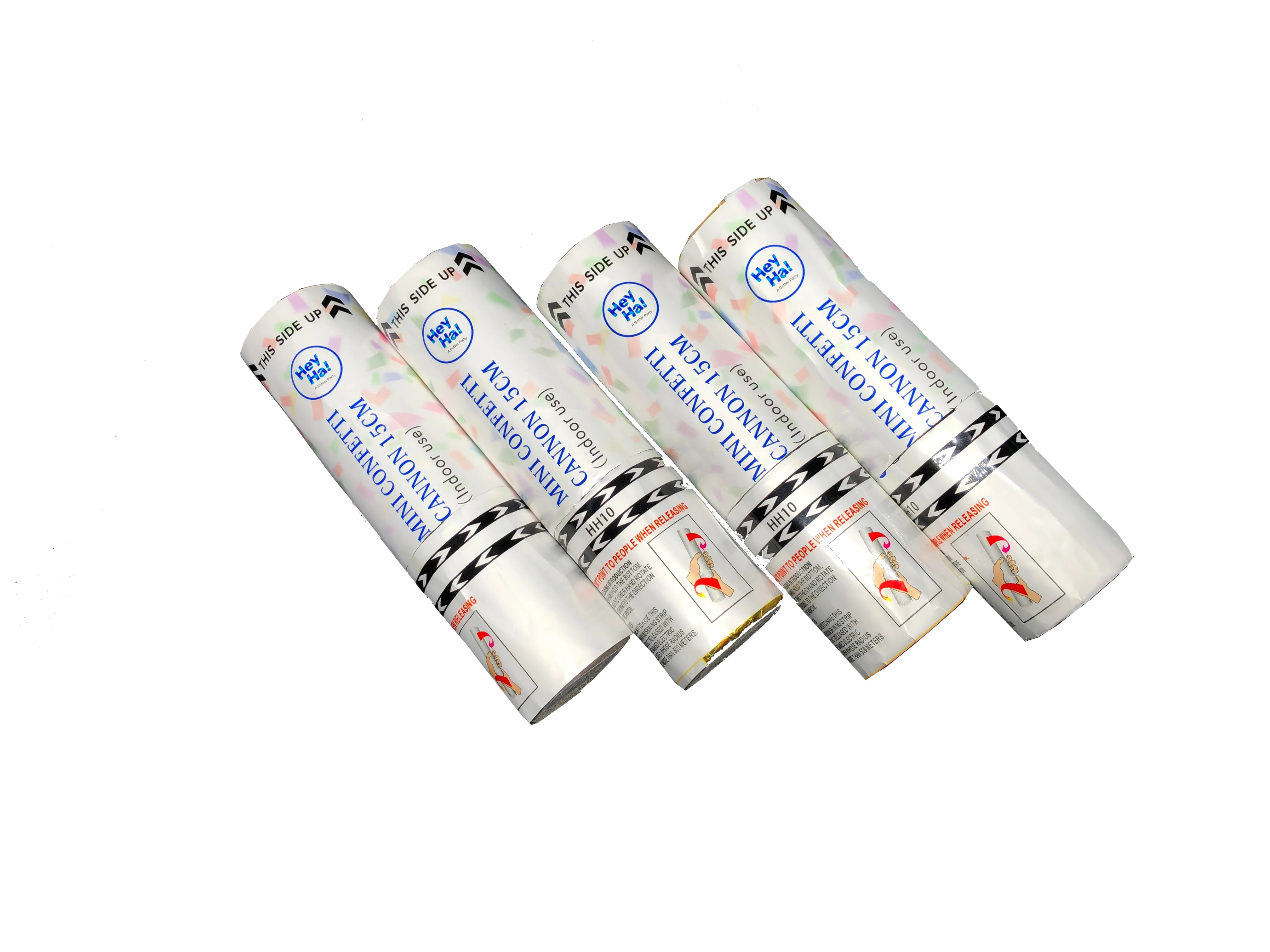 Celebrations red hearts golden silver purple metallic Confetti Spring confetti cannon Provide