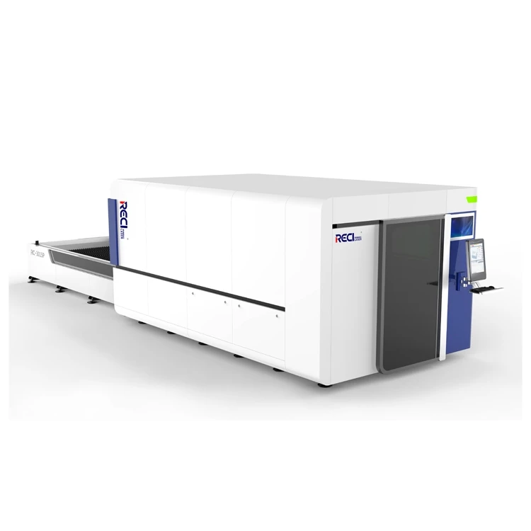 Economical Fully Enclosed Model With Exchange Table Fiber Laser Cutting Machines