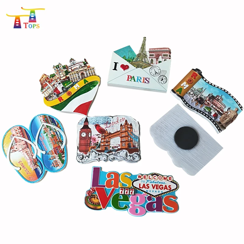 Montenegro Monaco Moldova Mayotte Mauritius San Marino Mali Maldives Malawi Madagascar Luxembourg Polyresin Fridge Magnet