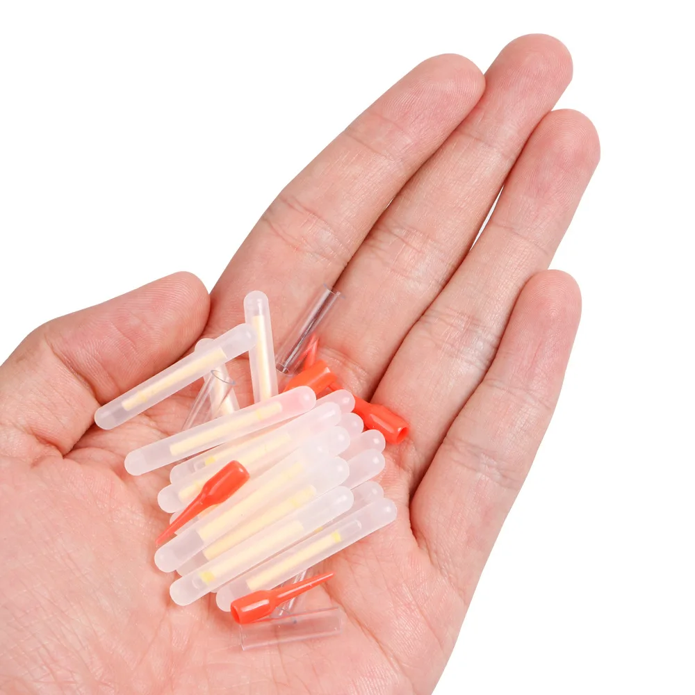 Gorgons 15pcs/sets Fishing Fluorescent Light Stick Float Rod Lights Dark Glow Stick  Irradiation 35 meters