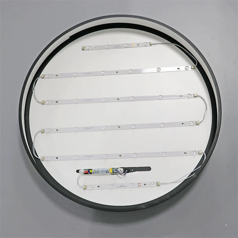 folding led bulb e27 home decor kitchen room round ultra thin Indoor led modern ceiling lamp