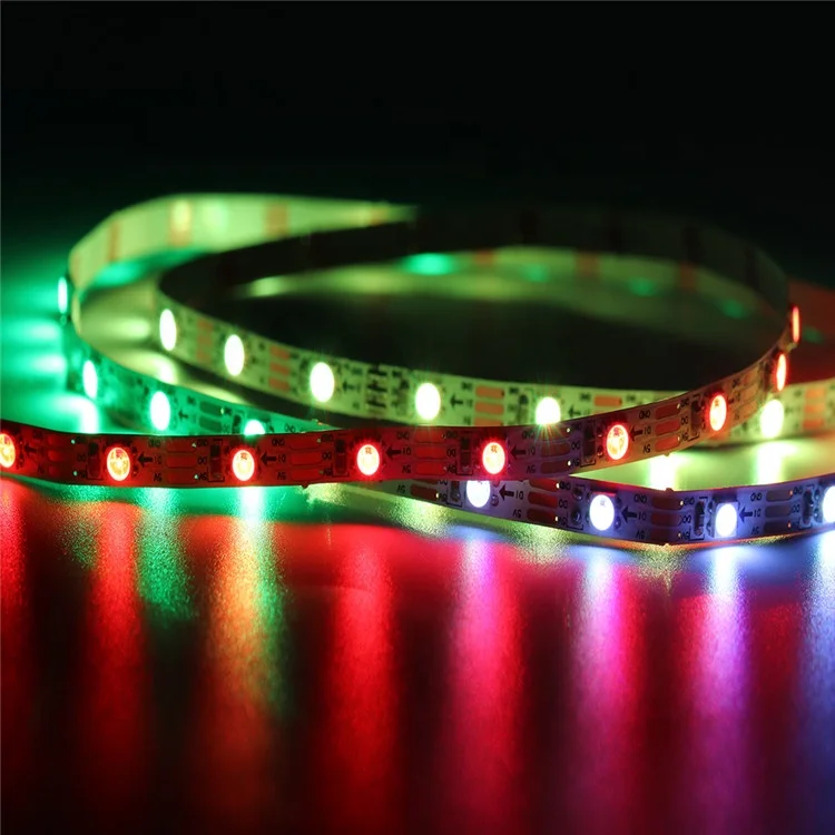 Czine 4 мм ширина 3535 Smd водонепроницаемый 18 Вт/м Ws2812 Sk6812 адресуемые гибкие светодиодные