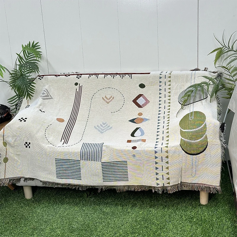 New design custom woven tapestry blanket anime tapestry blanket custom