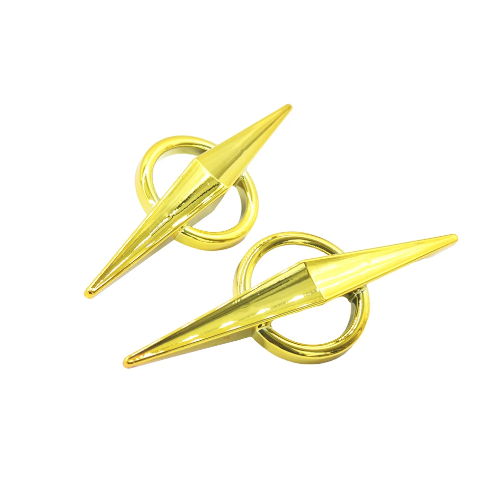 Wholesale Furniture Tables Plastic Sofa Accessories Gold V-Shaped Furniture Hardware Sofa Decorative Buckles