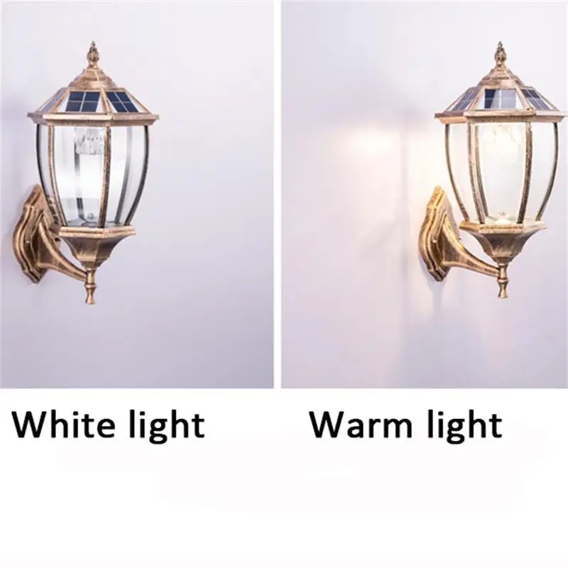 luxury outdoor wall light vintage wall sconces outdoor ip65 glasses with led light