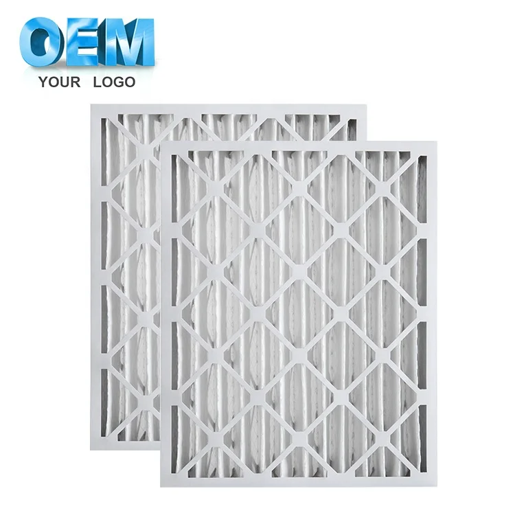 Customized Size 20x25x1 MERV8 11 13 air filter replacement for HVAC system Safe air conditioner furnace or  Ac Filter for Home