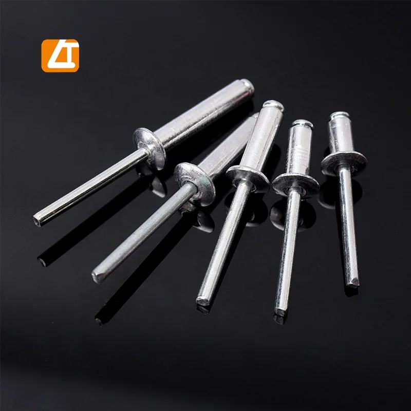 al blind rivets with steel mandrel 5050 aluminum steel blind rivet 3 mm rivet