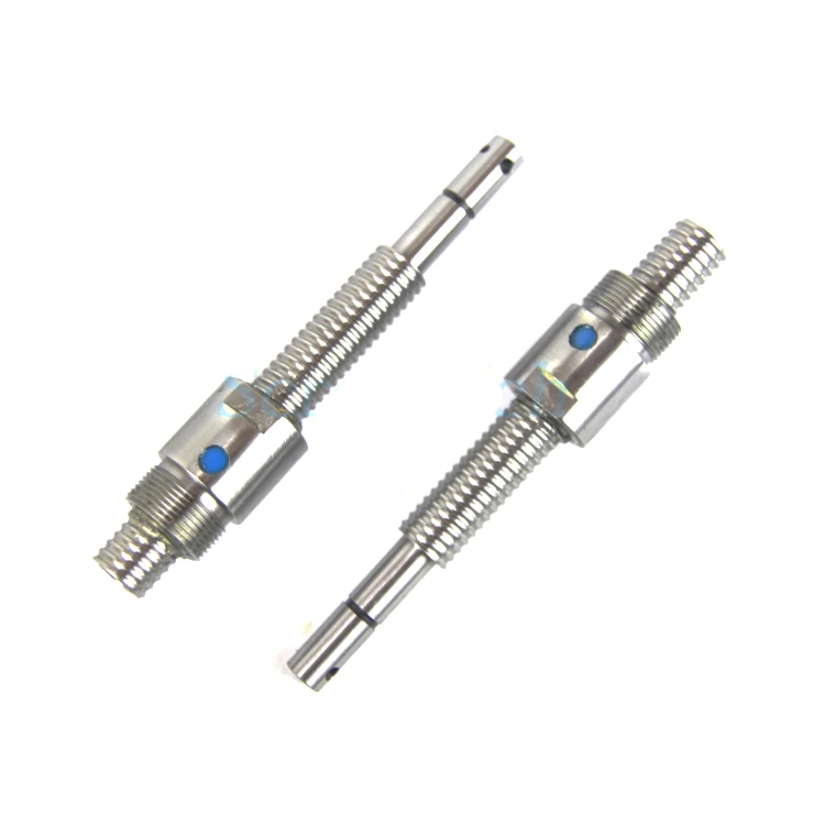 Precision made C5 ball screw and round ballnut dia 12mm pitch 2mm spindle