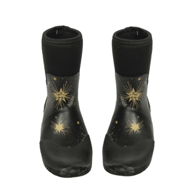 2023 Kids Rain Boot Manufacturer Best Quality Outdoor Rubber Baby Wellies Rain Gum Boots for Child