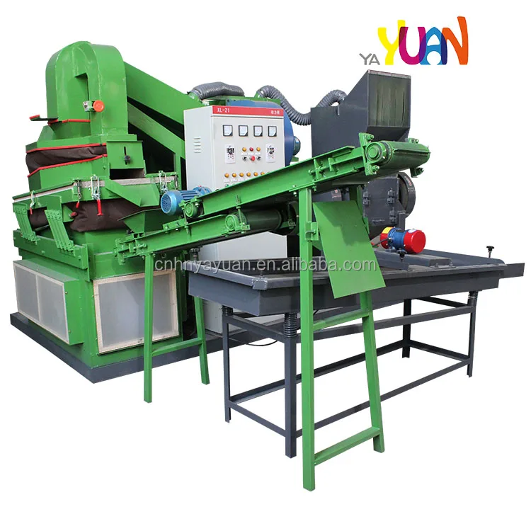 Yayuan 2024 new design scrap copper wire separator machine copper scrap recycling machine small copper cable granulator