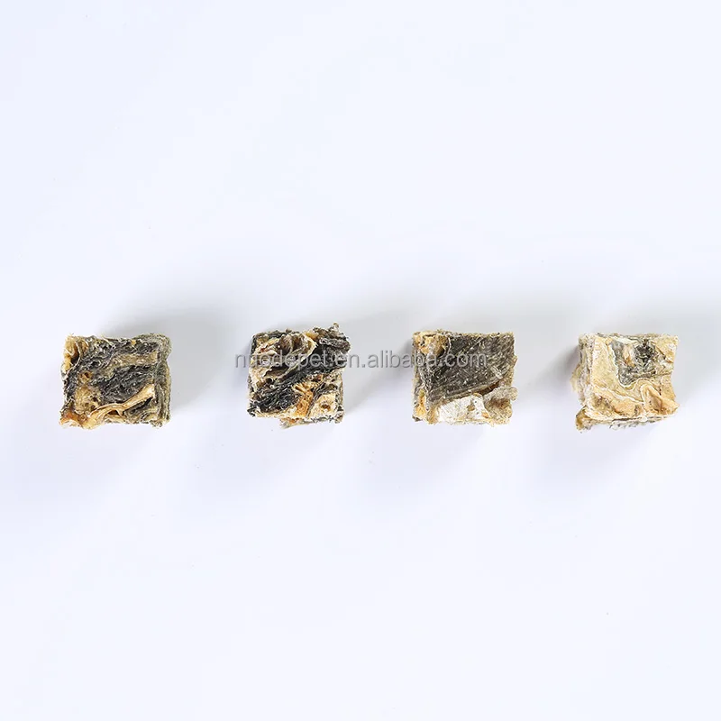 Factory Supply Wangdada natural Fish skin jerky health dog treat snack OEM ODM high quality 85g per bag pet dogs Feed