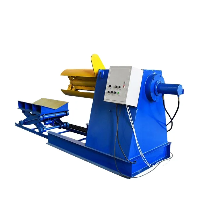 Гидравлическая стальная катушка decoiler mandrel uncoiler machine