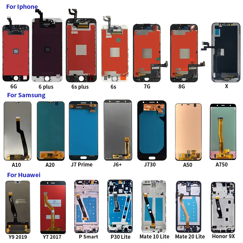  Оптовая продажа с завода оригинальный мобильный ЖК-экран для iPhone 6 X XR