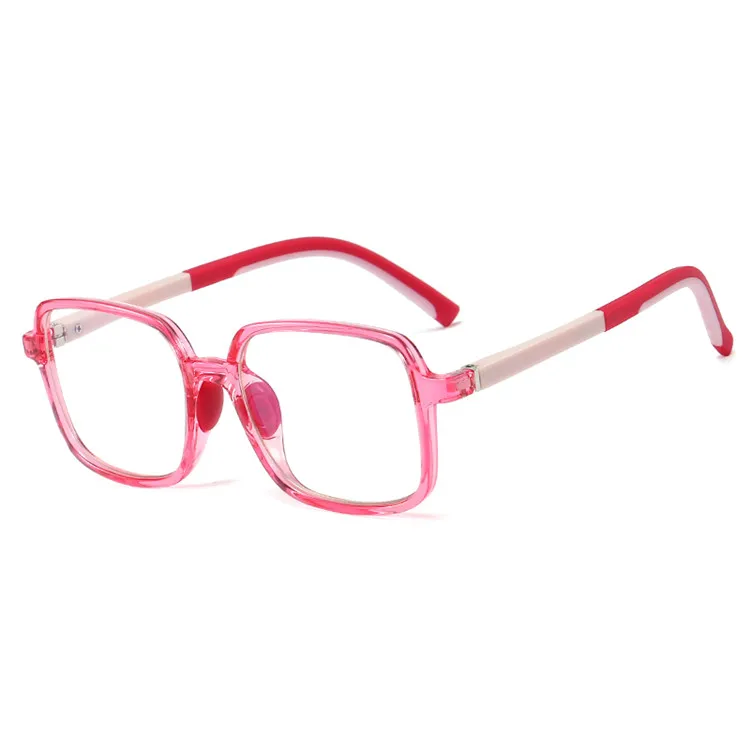 New classic square Optical frames kids computer anti blue light blocking glasses