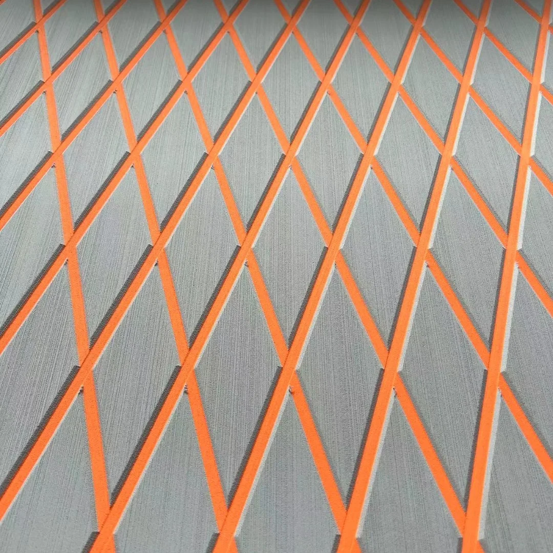 High Quality EEVA Foam Marine Mat Diamond Pattern Boat Floor Mat